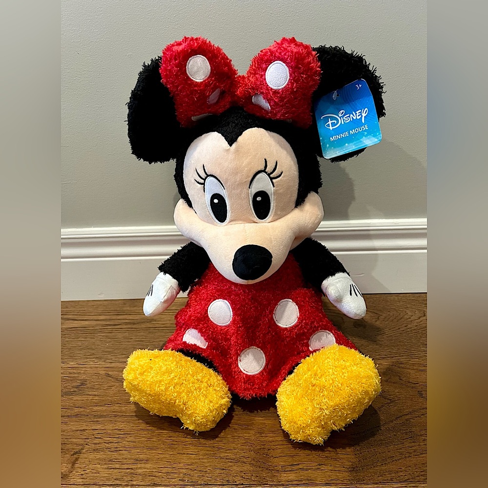 Minnie Mouse weighted plush